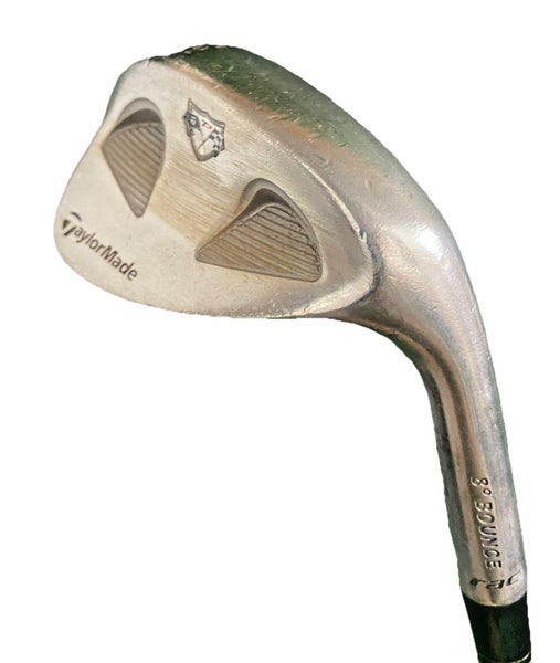 TaylorMade RAC TP Gap Wedge 52*08 RH Men's Stiff Steel 35.5" Mid-Size Grip Nice