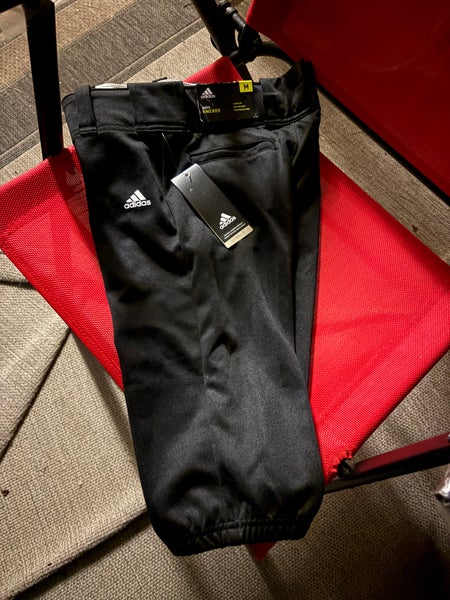 Black  Medium Youth Adidas Climate Game Pants (New)