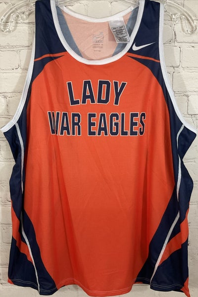 Nike Teams Dri Fit Lady War Eagles Tank Top Basketball Jersey Size Extra Large