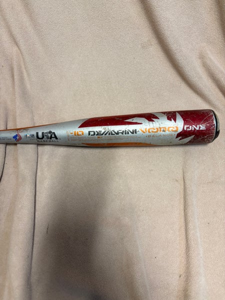 DeMarini Voodoo One Balanced USABat Certified Bat (-10) 22 oz 32" (Used)