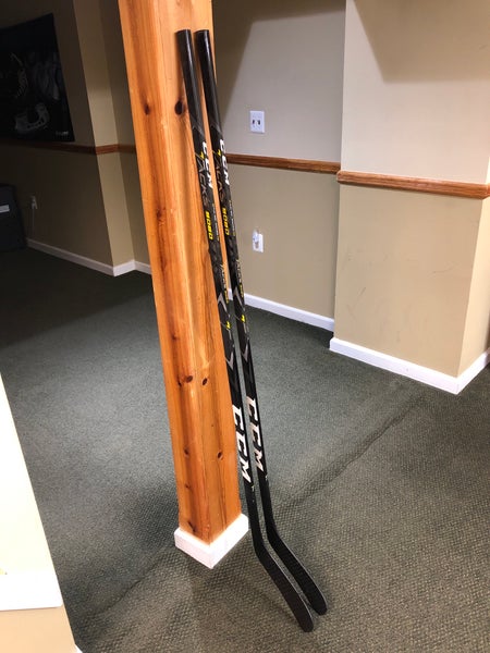 2-Pack of Senior CCM Tacks 9080 Left Hand Hockey Sticks P88 85 Flex (New)