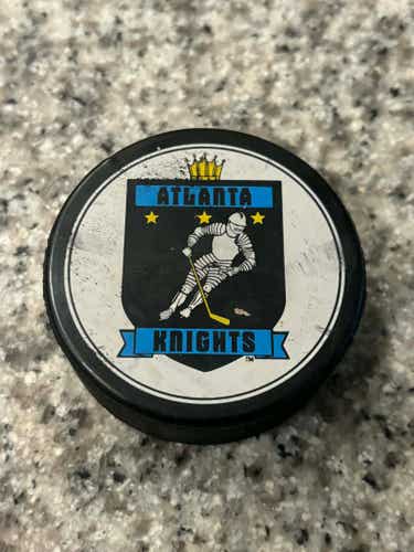 Vintage Atlanta Knights International Hockey League (IHL) 1992 - 1993 Puck