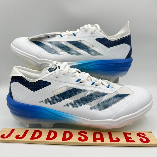 Adidas Adizero Impact TPU Baseball Cleats Navy Royal White JI1466 Men's Sz 12.5
New Without Box