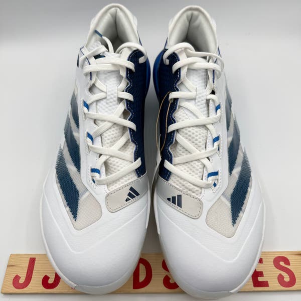 Adidas Adizero Impact TPU Baseball Cleats Navy Royal White JI1466 Men's Sz 12.5 New Without Box | SidelineSwap | Buy and Sell on SidelineSwap Adidas Adizero Impact TPU Baseball Cleats Navy Royal White JI1466 Men's Sz 12.5 New Without Box | SidelineSwap | Buy and Sell on SidelineSwap