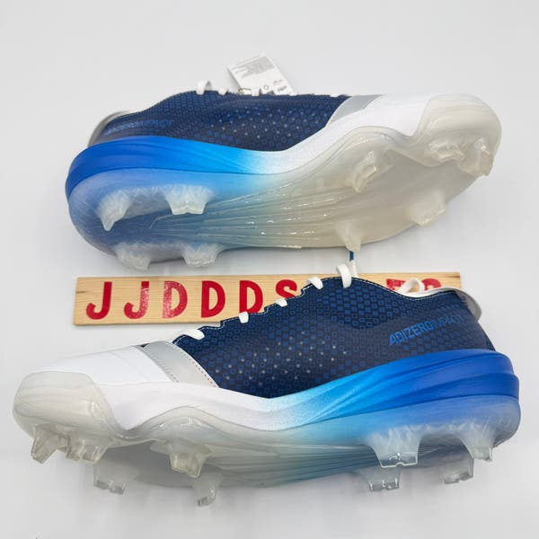 Adidas Adizero Impact TPU Baseball Cleats Navy Royal White  display picture 1