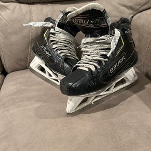 2021 Bauer Elite Hockey Goalie Skates Regular Width 7.5 (Used)