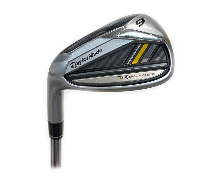 LH TaylorMade RBladez Single 9 Iron Steel Rocketfuel 85g Stiff Flex