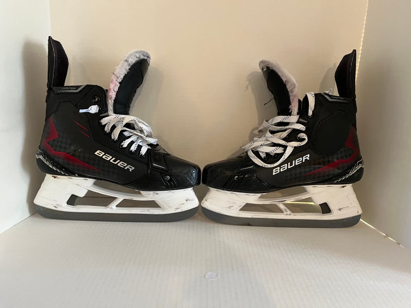 2024 Bauer Supreme Shadow Hockey Skates Extra Wide Width 9 (Used) AHL