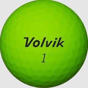 Volvik Vimax Soft Golf Balls (Matte Green, 3pk) 1 Sleeve 2023 NEW