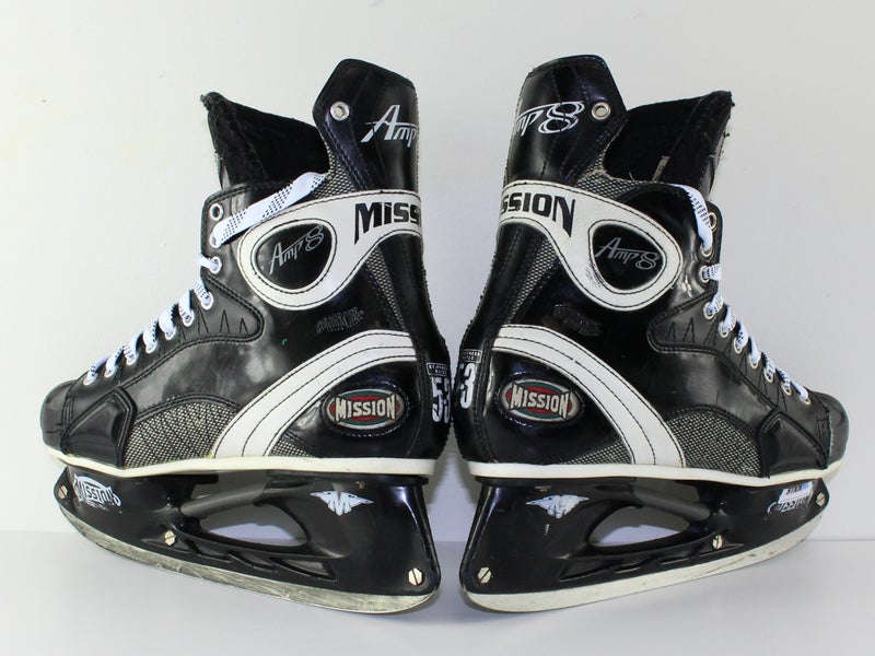 Mission Amp 8 Hockey Skates 9 (Used) Men 10.5 US Shoe