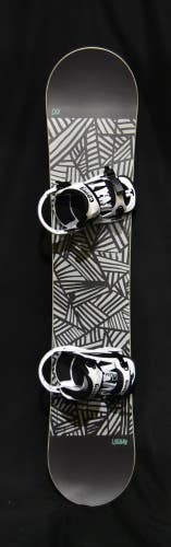 NEW CHAMONIX LOGNAN SNOWBOARD SIZE 158W CM WITH CAMP LARGE BINDINGS