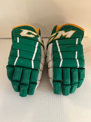 CCM HG97 Gloves 14" (Used) Hornets on Cuffs
