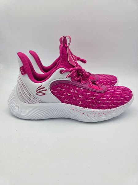 Under Armour UA Steph Curry 9 Basketball White/ Pink 3025631  display picture 1