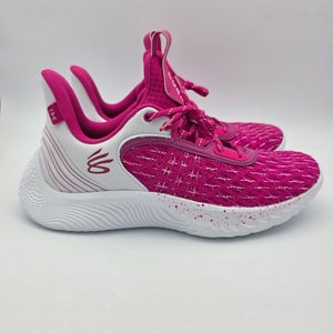 Under Armour UA Steph Curry 9 Basketball White/ Pink 3025631-600 Men’s Sz 12