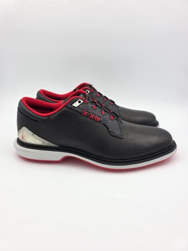Men's Nike Air Jordan ADG 5 Black/Red Golf Shoes FQ6642-001 Size 8.5
