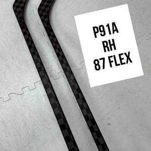 Senior(2x)Right P91A 87 Flex (DRURY) ProBlackStock™ Unbranded Pro Stock Nexus Hockey Sticks