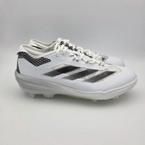 Adidas Adizero Impact TPU Men's Size 10 White Black Baseball Cleats IH4730