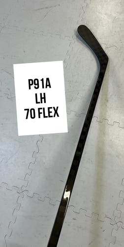 Senior(1x)left P91A 70 Flex (DRURY) ProBlackStock™ Unbranded Blackouts Pro Stock Hockey Sticks