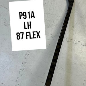 Senior(1x)left P91A 87 Flex ProBlackStock™ Unbranded Blackouts Pro Stock Hockey Sticks