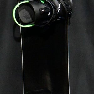 NEW RIDE MAGIC STICK SNOWBOARD SIZE 151 CM WITH CHAMONIX M/L BINDINGS