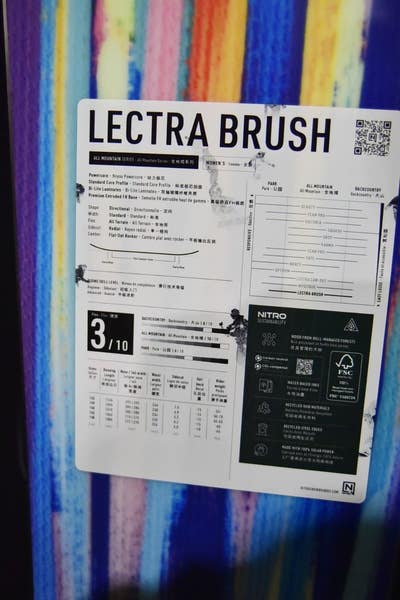 数回使用 146cm NITRO LECTRA×BURTON SCRIBE M Burton Women's Scribe Re:Flex Snowboard Bindings – Ernie's Sports