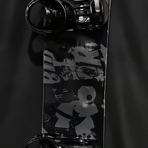 NEW HEAD THE GOOD SNOWBOARD SIZE 155 CM WITH SALOMON LARGE BINDINGS