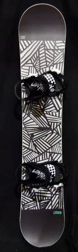 NEW CHAMONIX LOGNAN SNOWBOARD SIZE 158 CM WITH CAMP LARGE BINDINGS