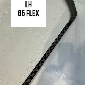 Senior(1x)Left Ovechkin 65 Flex 66” ProBlackStock™ Toe Pattern Unbranded Pro Stock Hockey Sticks