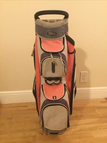 Top Flite Ladies Flawless Cart Golf Bag with 14-way Dividers (No Rain Cover)
