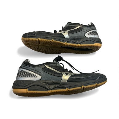 Used Mizuno WAVE SUPERSONIC VB Shoes Adult Black Senior 9 11873-S000207774