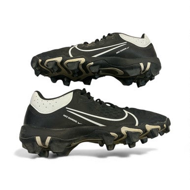 Used Nike DIAMOND BB/SB Cleats Black Senior 8.5 11873-S000224464