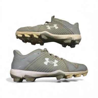 Used Under Armour LEAD OFF BB/SB Cleats Grey Senior 8.5 11873-S000219244