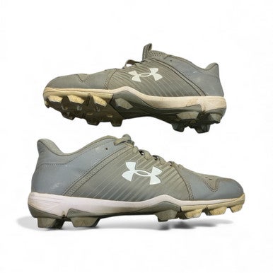 Used Under Armour LEAD OFF BB/SB Cleats Grey Senior 8.5 11873-S000219244