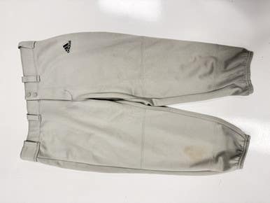 Used Adidas LARGE BB/SB Pant Mens Grey LG 11860-S000300983