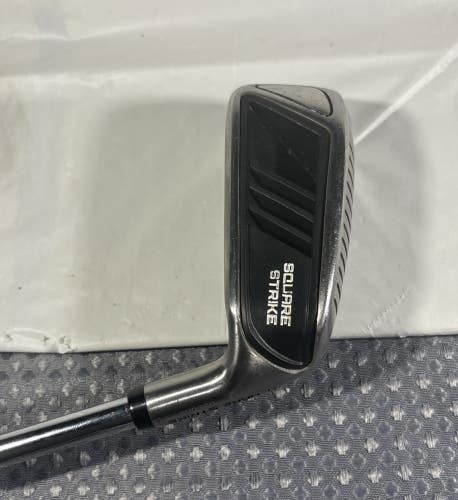 SQUARE STRIKE 45* CHIPPER / WEDGE (Black) Right Handed Steel Shaft Original 35"