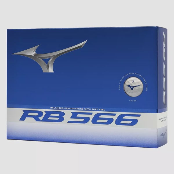 MIZUNO RB 566 WHITE GOLF BALL DOZEN