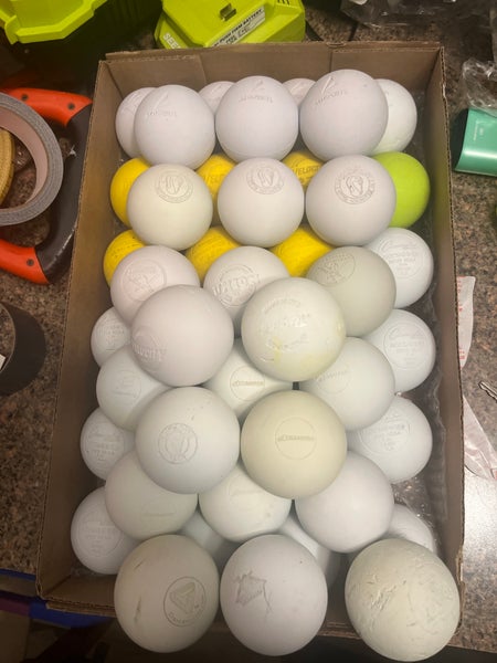 Lacrosse Balls- Assorted lot of 49 New and used balls