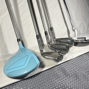 Cobra Junior - 5 Clubs Youth Junior Kids Girl Golf Set - No Bag - 51-54 Tall