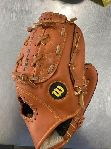 Used Wilson ADIVISORY STAFF BB/SB Glove RH Throw Brown 10" 11614-S000225380