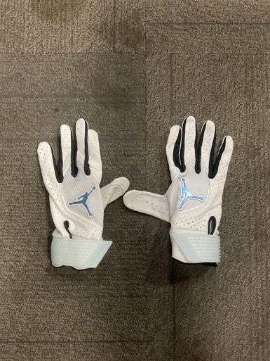 Used Jordan BB/SB Batting Gloves White LG 11614-S000225538