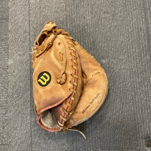 Used Wilson ADVISORY STAFF SERIES BB/SB Catchers RH Throw Brown 32" 11614-S000225527