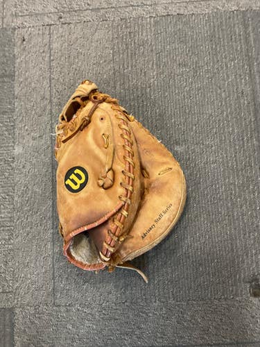Used Wilson ADVISORY STAFF SERIES BB/SB Catchers RH Throw Brown 32" 11614-S000225527