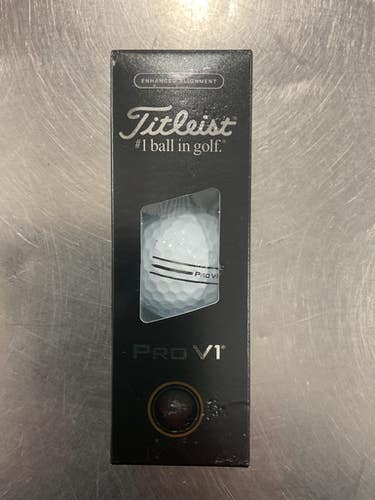 Used Titleist PROV1 3 PACK SLEEVE 3 Ball - Golf Ball Sleeve 11614-S000225516