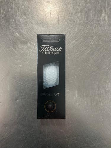 Used Titleist PROV1 3 PACK SLEEVE 3 Ball - Golf Ball Sleeve 11614-S000225517