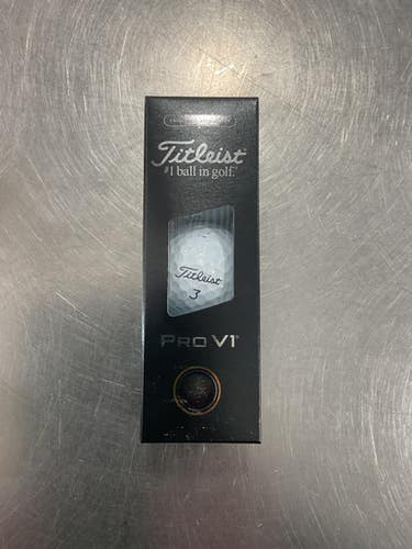 Used Titleist PROV1 3 PACK SLEEVE 3 Ball - Golf Ball Sleeve 11614-S000225518