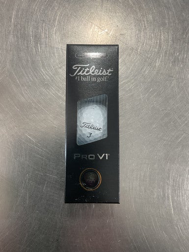 Used Titleist PROV1 3 PACK SLEEVE 3 Ball - Golf Ball Sleeve 11614-S000225518