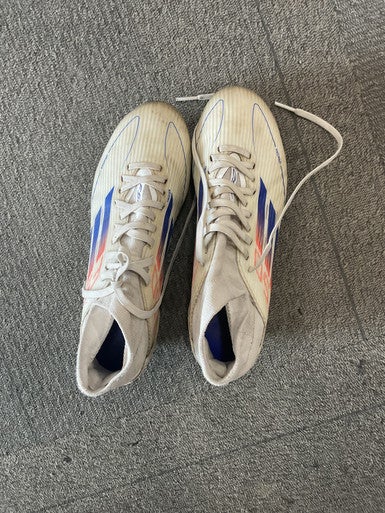 Used Adidas F50 Soccer Cleats White Senior 8 11614-S000225511