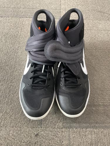 Used Nike ZOOM Adult FB Cleats Black Senior 14 11614-S000225509