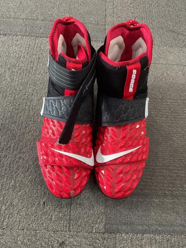 Used Nike FORCE Adult FB Cleats Red Senior 12 11614-S000225510