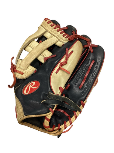Used Rawlings BH RG2 BB/SB Glove RH Throw Black 12 3/4" 11613-S000171972